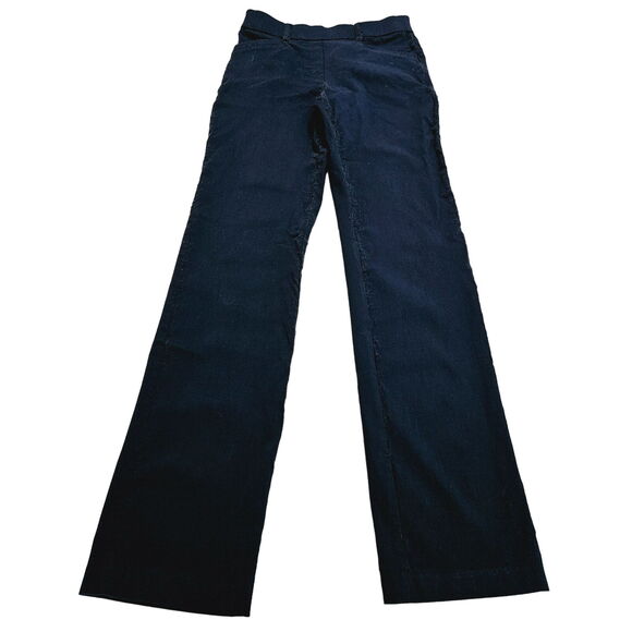 Viv Collection Womens Pants Blue Size Small Rayon Blend Pullon Stretch Pockets - Picture 2 of 12